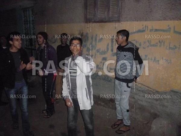 وقفة أمام منازل المعتقلين “بمنية النصر” الدقهلية