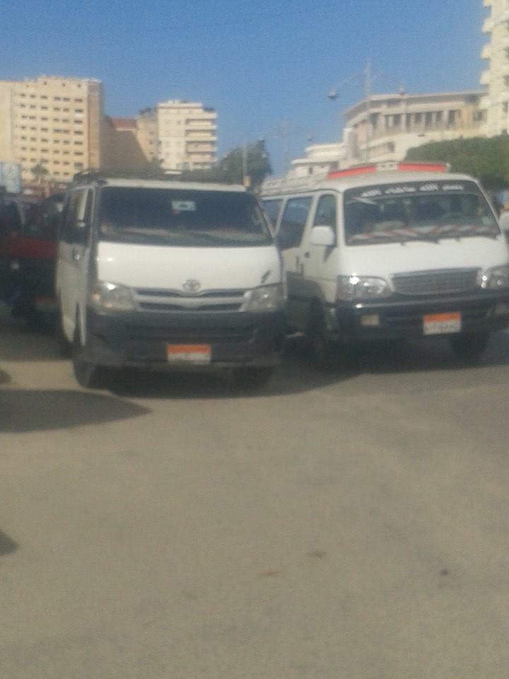 اضراب لسائقي “مطروح” بسبب التعسف الأمني معهم