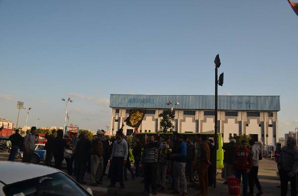 سلسلة بشرية لأحرار بورسعيد مناهضة للإنقلاب