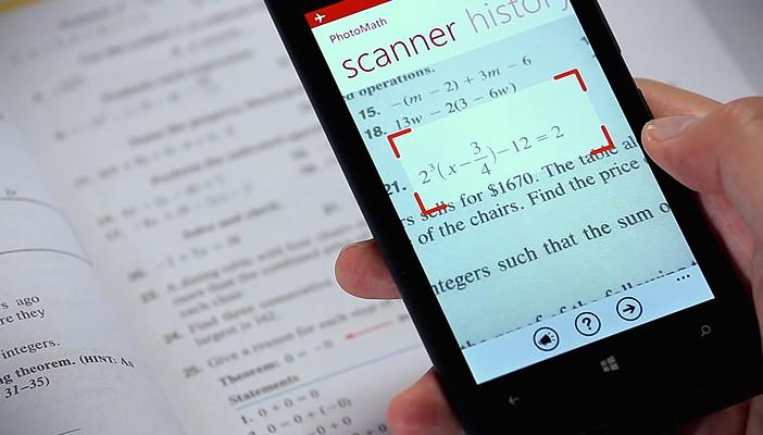 تطبيق لحل المعادلات على ايفون