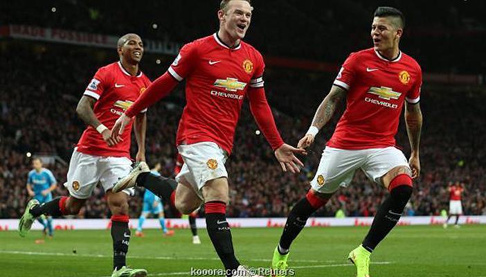 روني يقود مانشيستر للفوز على سندرلاند بهدفين نظيفين