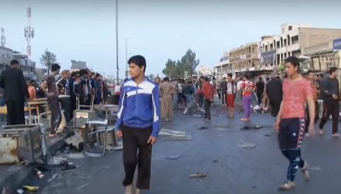 بالفيديو.. “تنظيم الدولة” يستهدف سوقا شعبية شرق بغداد