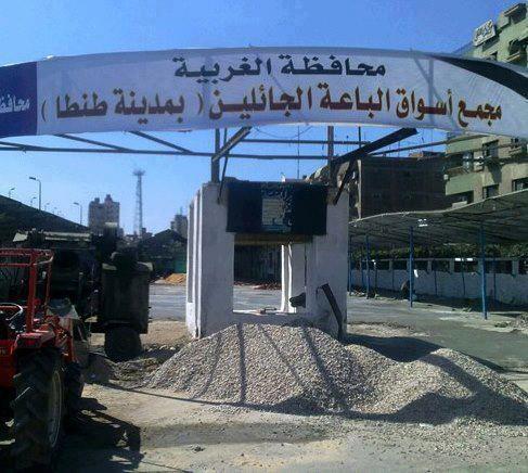 تسليم 189 محل للباعة الجائلين  بالغربية