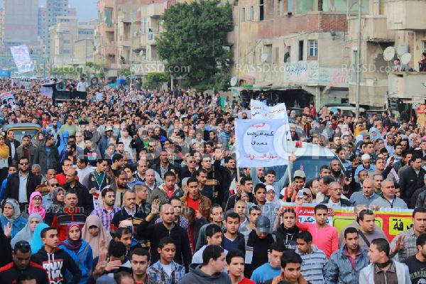 الآلاف في وداع الشهيد “عبدالرحمن مصدق” بالاسكندرية