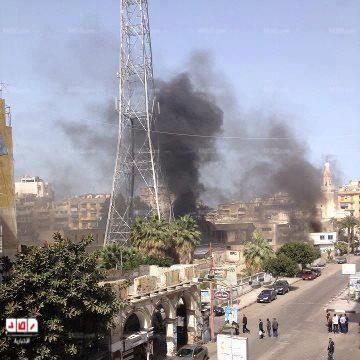 حرق مقر النجدة بـ”بورسعيد” وخروج 4 من المدهوسين