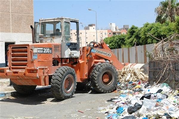 حملة ” بلدي مطوبس نظيفة ”  تباشر عملها ببني بكار