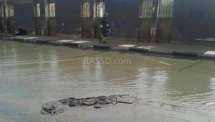 غرق الشوارع الرئيسية بعين شمس لليوم الـ 8 على التوالي