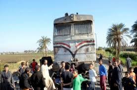 تعطل حركة قطارات قبلى لخروج قطار عن القضبان بسوهاج