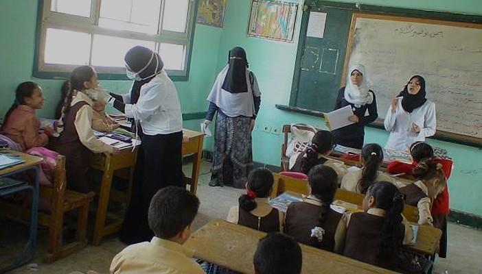 إصابة 16 تلميذًا بالجديري المائي بمدرسة في رأس غارب