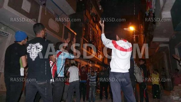 وقفة ل”عفاريت ضد الانقلاب” أمام منزل أحد الشهداء بقنا