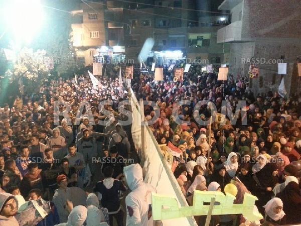 كرادسة تُقيم منصة تنديدا بالانقلاب