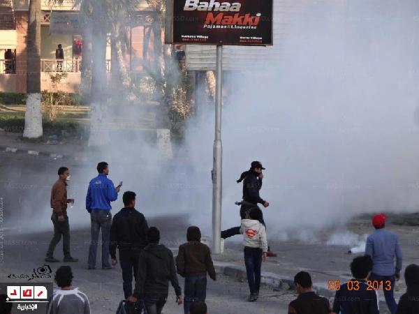 57 مصاب حصيلة اشتباكات بورسعيد والدقهلية