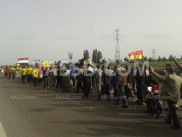 مسيرة وماراثون رياضى بـ”الطريق الدولى” بالرياض رفضا لحكم العسكر