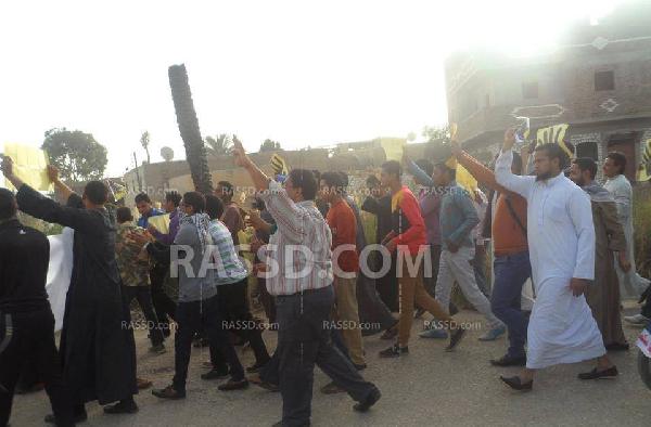 مسيرة حاشدة بالأقصر بجمعة “لن يحكمنا الأمريكان”