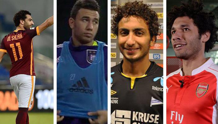 في مقدمتهم “صلاح” و”النني” بالفيديو.. أحفاد الفراعنة يتألقون في أوروبا