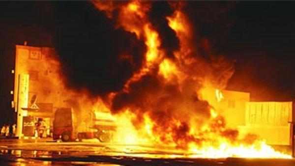 تفجير عبوة بدائية الصنع بالقرب من محطة بنزين بالهرم