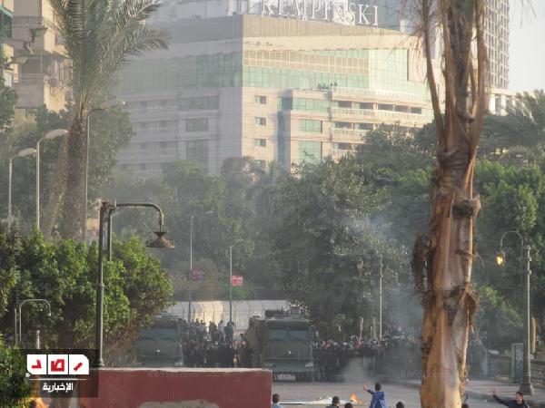 قوات الأمن تستخدم “أتوبيس” للقبض علي متظاهرين