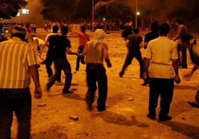 تجدد الاشتباكات بين قوات الأمن ومتظاهرين فى محيط “سميراميس”