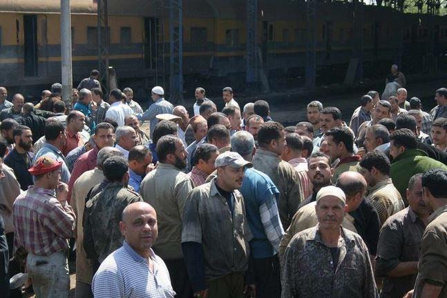 توقف حركة قطارات خط طنطا دمياط