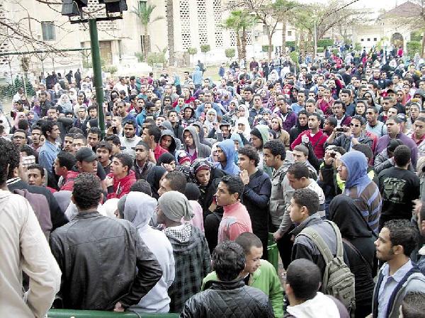 مظاهرات طلابية في الجامعات تنديدًا بعودة “الحرس”