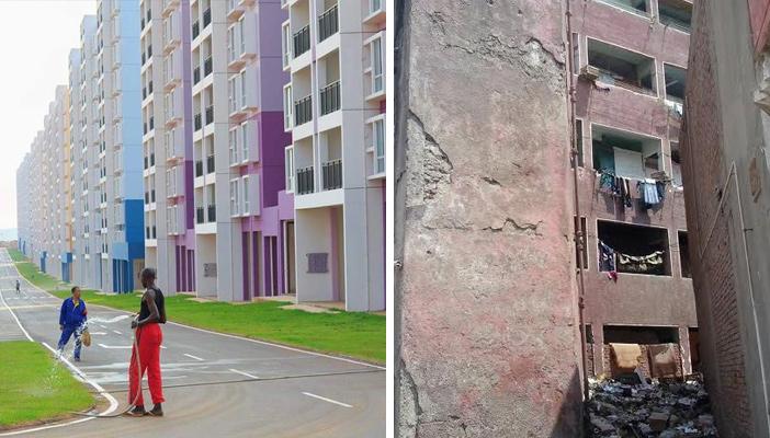 بالصور.. 4 اختلافات بين شقق محدودي الدخل في مصر وأنجولا