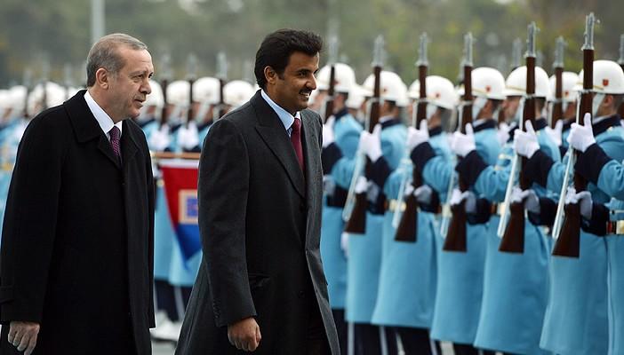 أمير قطر يلتقي أردوغان في “زيارة عمل” لأنقرة