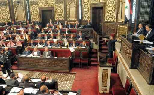 البرلمان السوري يبحث قانون الانتخابات