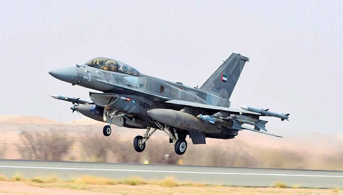 الإمارات تعلن فقدانها مقاتلة حربية باليمن