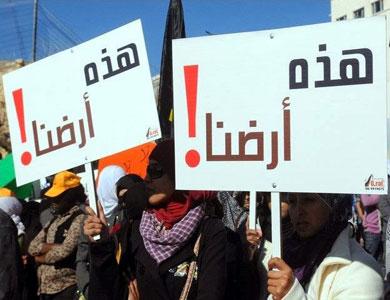 مئات العرب في مدينة “الناصرة” يهتفون لنصرة غزة