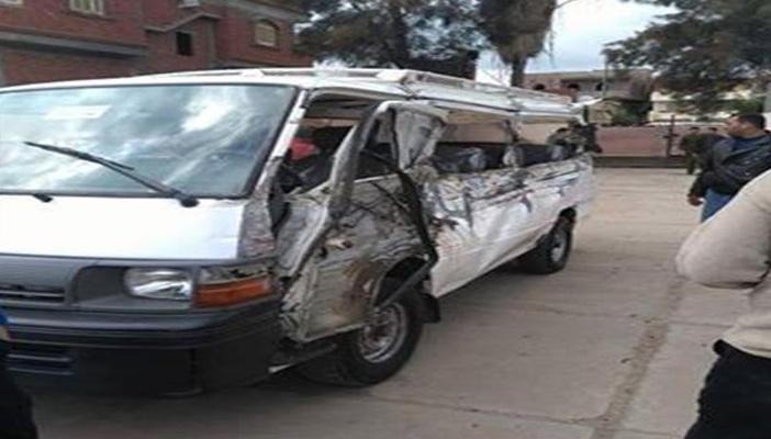 مصرع وإصابة 6 في حادث تصادم بدمياط