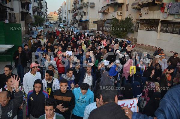 مسيرة لمؤيدي الشرعية ببورسعيد اليوم