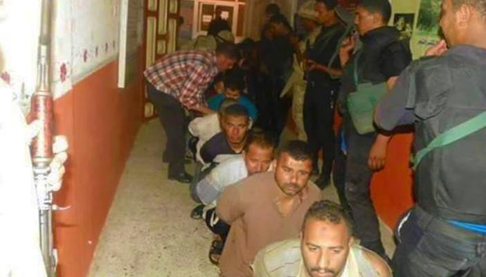 قوات الأمن تعتدي على معتقلين في بني سويف بقنابل الغاز