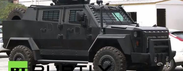 بالفيديو.. الإمارات تصنع مدرعات جديدة لمواجهة داعش