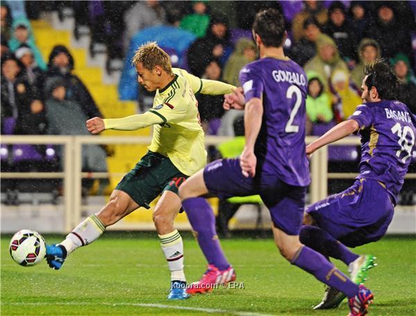 فيورنتينا يتغلب على ميلان في الوقت القاتل