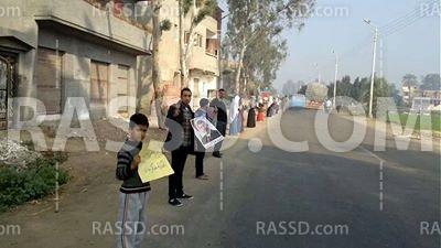 سلسلة بشرية صباحية بدسوق ضمن فاعليات 19 مارس