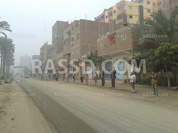 وقفة وسلسلة لـ”دعم الشرعية” بالخانكة رفضا للانقلاب الدموى