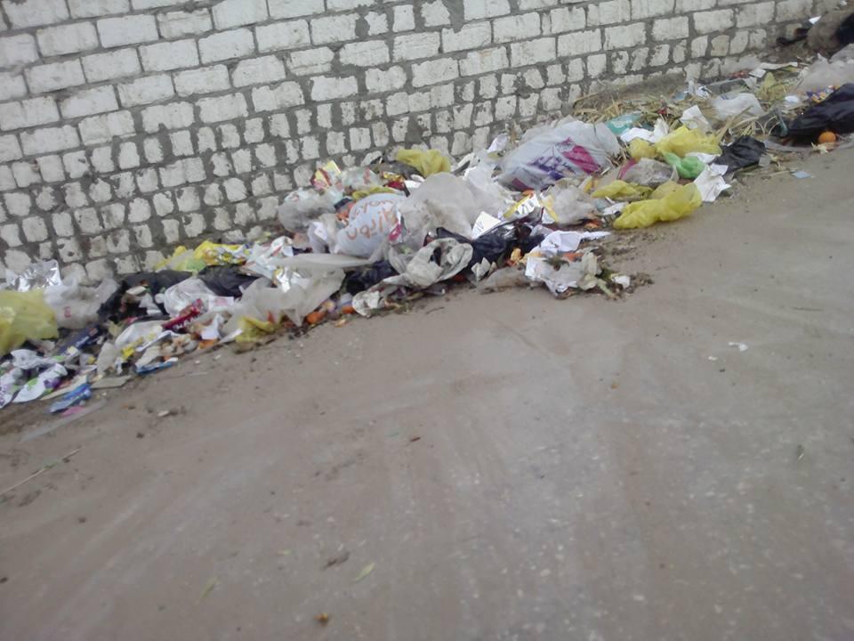 بالصور.. أكوام القمامة تحاصر قرى ومراكز الفيوم مع غياب عمال النظافة