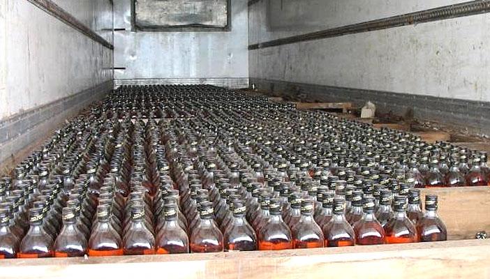 ضبط 50 ألف زجاجة خمور على متن باخرة قادمة من لبنان