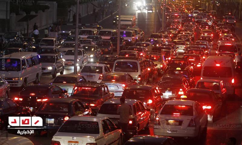 كمين على الدائري يتسبب فى شلل مروري