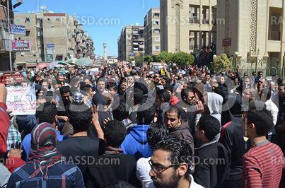 مسيرة حاشدة لأحرار بورسعيد رفضا للانقلاب