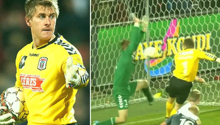 بالفيديو.. حارس مرمى أرهوس يحرز هدف التعادل لفريقه في الدقائق الحاسمة