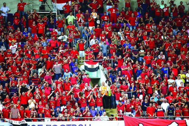 الأمن يوافق على حضور 20 ألف مشجع مباراة مصر وتوجو