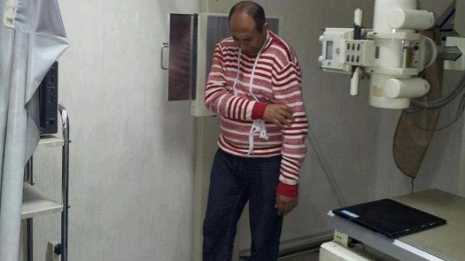 عاجل..إصابة خالد علي بجوار مكتب الارشاد