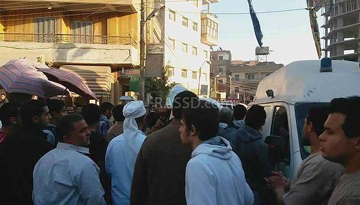 أهالي بني سويف يشيعون جثمان سجين توفي بنزيف حاد