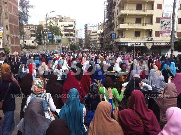 عشرات الإصابات بجامعة المنصورة جراء اعتداء امن الانقلاب