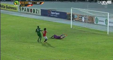 بالفيديو..منتخب مصر يتعادل مع النسور