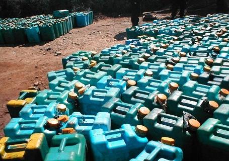 ضبط ملايين اللترات المهربة من البنزين والسولار