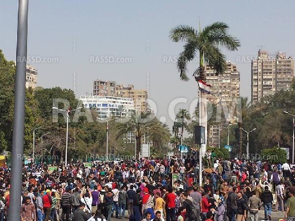 أمن الانقلاب يعتدي على طلاب جامعة القاهرة بالغاز والخرطوش