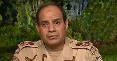 صفحة القوات المسلحة: السيسي أدى واجبه بتفان واخلاص