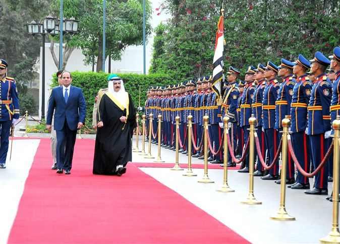 السيسي يستقبل ملك البحرين اليوم لبحث قضايا المنطقة